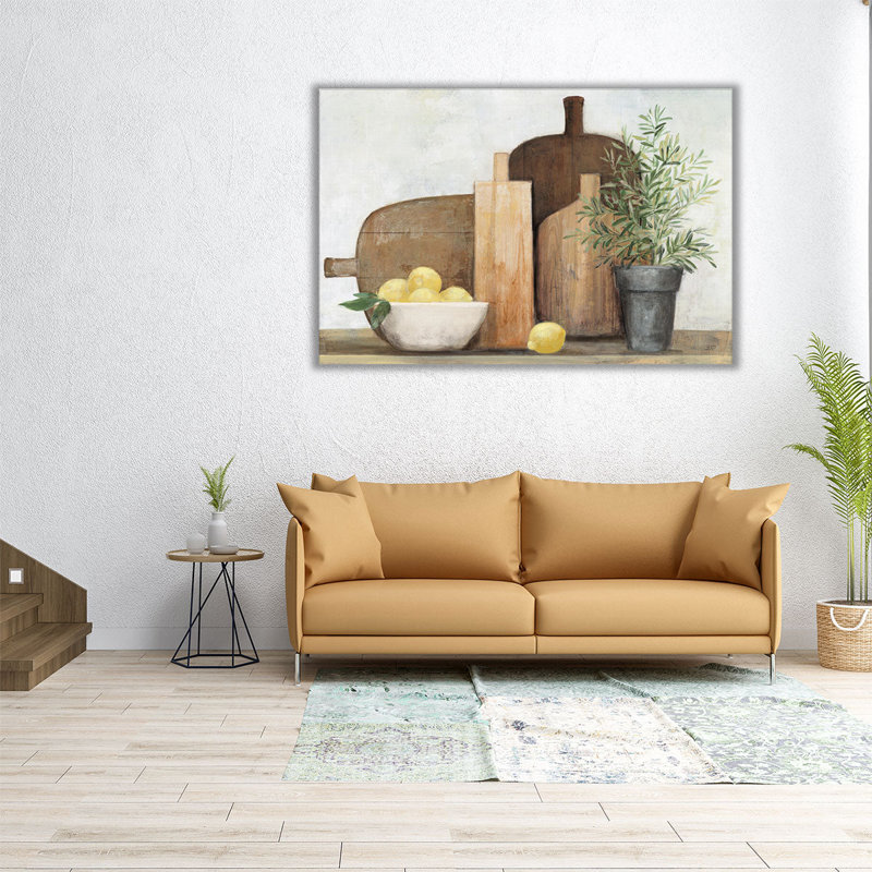 Rustic Kitchen - Canvas Print Wall Art, 12" H x 18" W