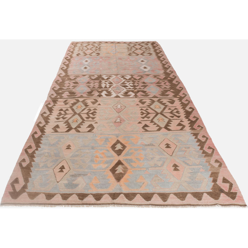 One-of-a-Kind 5'9" X 12' Flatweave Area Rug