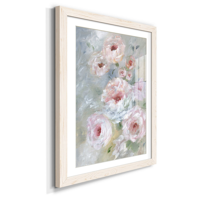 Rush of Blush - Reproduction d'art sur papier encadrée, H 37,5 po x l 27,5 po x P 1,5 po, Cadre blanc
