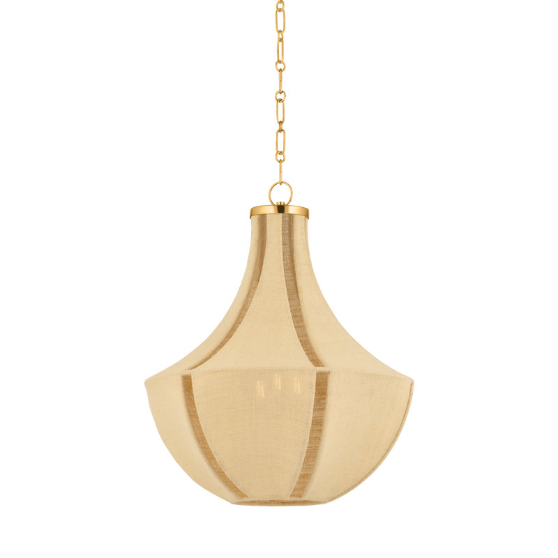 CASCADE LAKE Pendant, 24.75" H x 20" W x 20" D