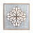 Metal Cutout Scroll Gray Wall Decor with Brown Wood Accents