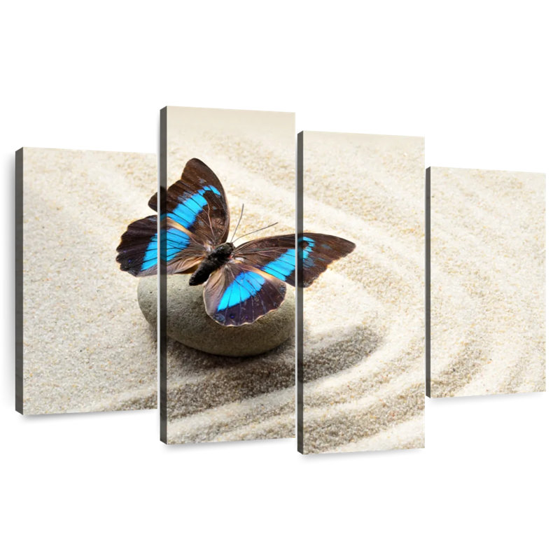 Brampt Blissful Butterfly, 54"H x 84"W
