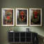 Christmas Holiday Art DCLxxi - impression encadrée sur mesure de qualité supérieure - 3 pièces-237611332-237611333