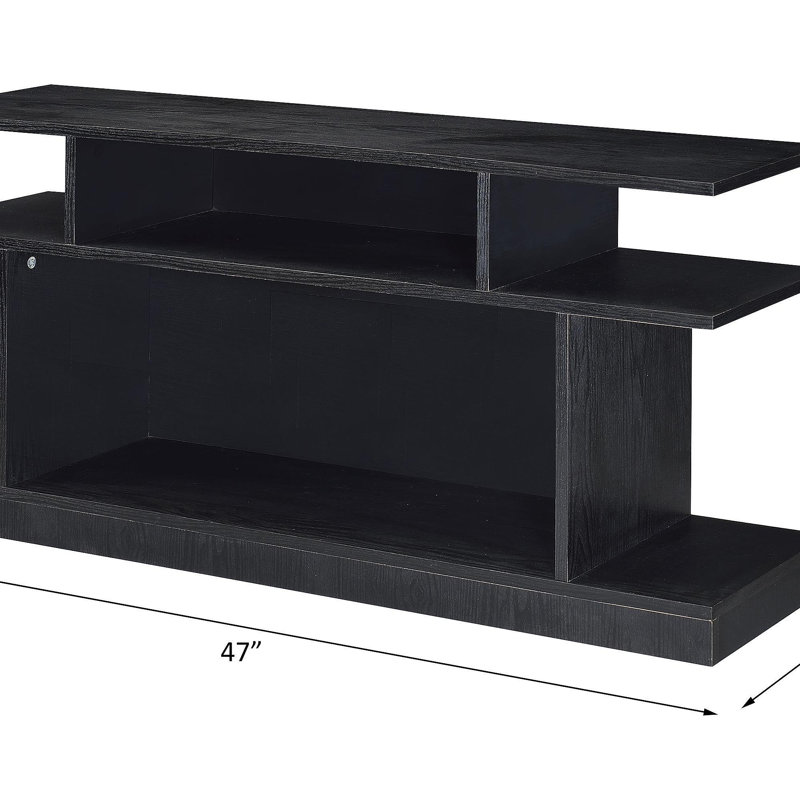 Sollix Black Finish Accent Table