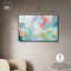 «Spring Mosaic I», reproduction d'art acrylique encadrée par Art Remedy, cadre noir, 45 x 30-259664712-259664692