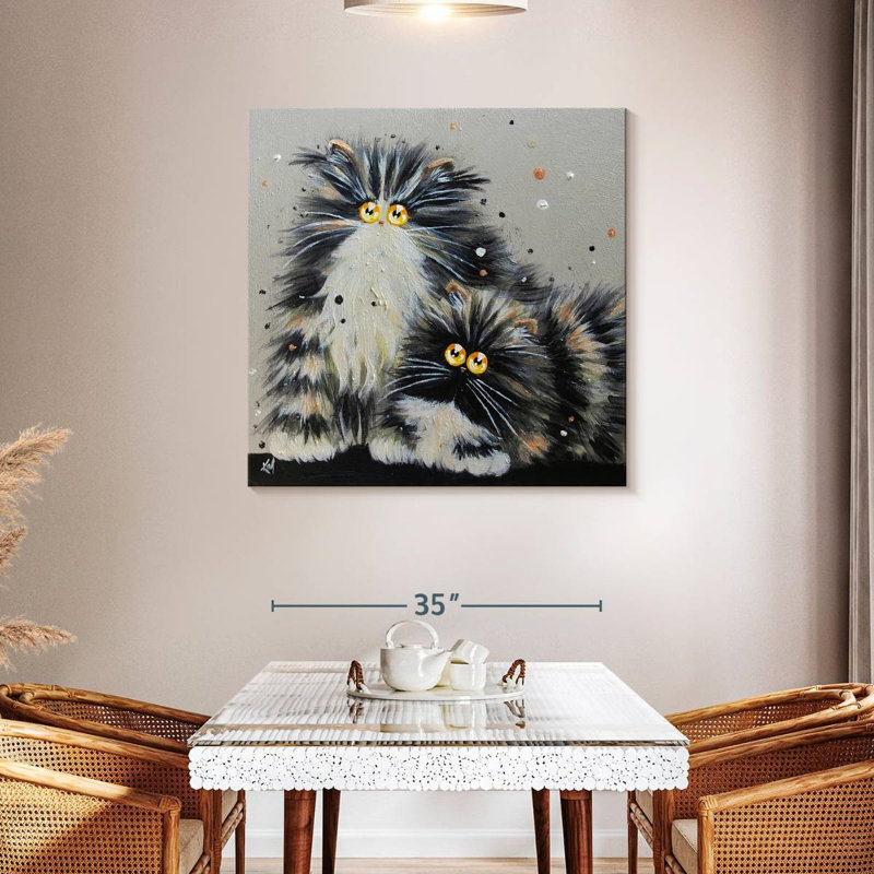 Brampt Rodney And Dave, 39" H x 39" W