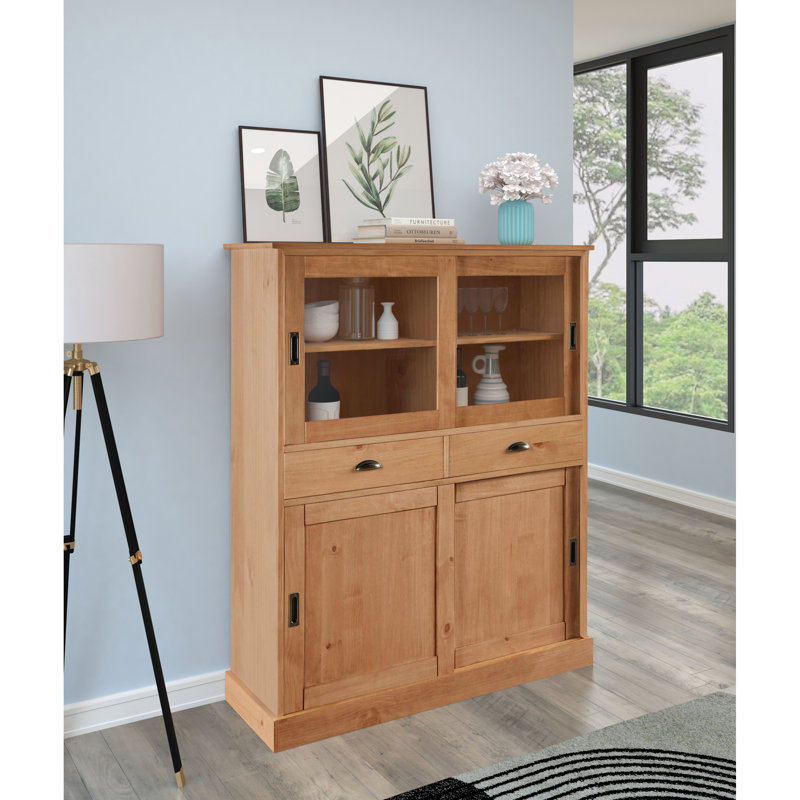 Chandra 115cm Sideboard, Light Brown