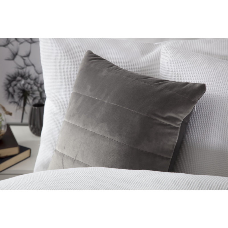 Belledorm Verona Sham with Pillow Shams, Charcoal