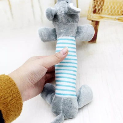 Set of 3 Dog Toys That Squeak and Harden Dog Toys