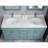 White Oval Undermount Bathroom Sink With Overflow