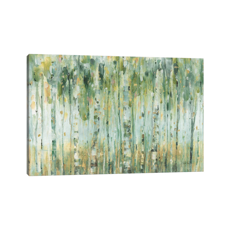 The Forest I by Lisa Audit - Floater Frame Print on Canvas, 152.5 cm H x 101.5 cm W, Black Floater Framed