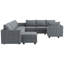 Très grand canapé modulaire modulaire d'angle en forme de U-72249836