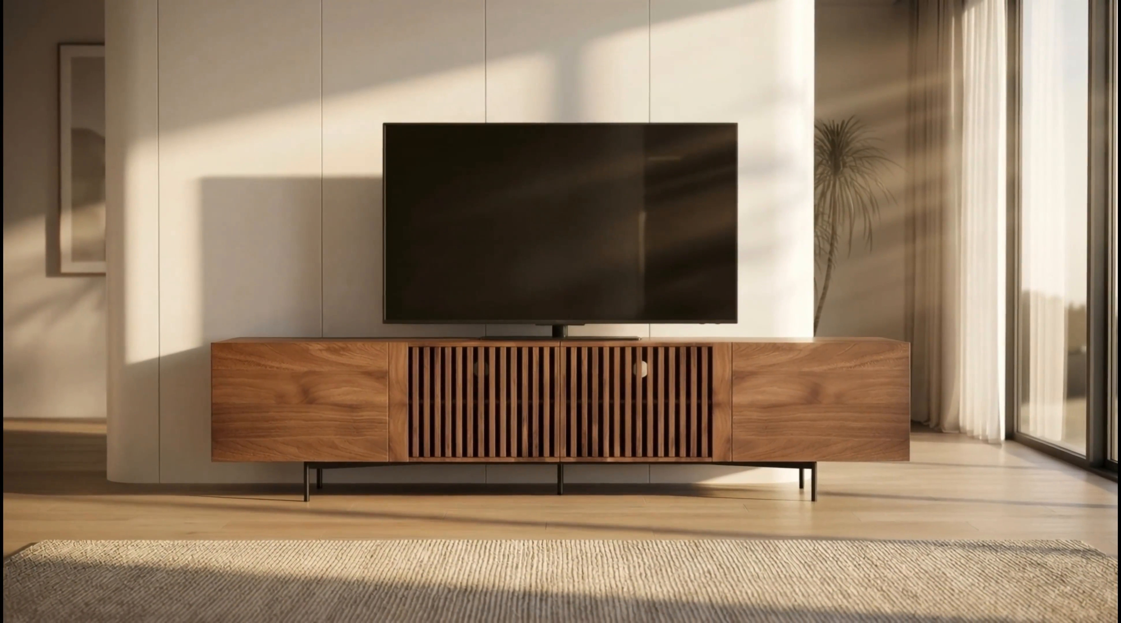 Latitude Run® Ahijah Mid Century Modern TV Stand & Reviews | Wayfair