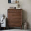 Commode d'appoint en bois massif Johara