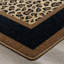 Tapis à imprimé léopard Millimben Legacy Innovations Zimbala-13684883