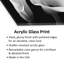 «Softness II», reproduction sur verre acrylique