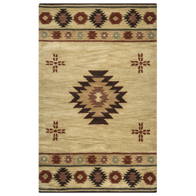 Eastman Hand Tufted Wool Geometric Indoor Rug