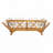 Outdoor Adjustable Patio Wooden Daybed Sofa