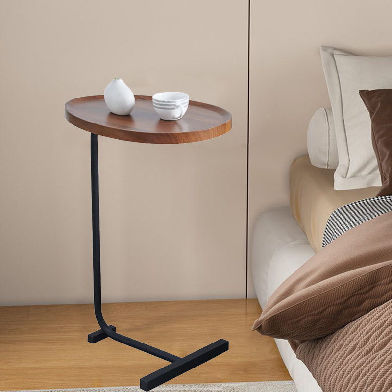 Ensemble de tables de bout Marjut, Brun, Noir