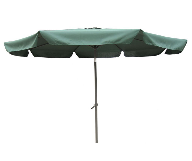 Parasol de marché drapé 10 pi Patson, Vert forêt
