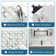 11'' W x 11'' L Coin Waterjet Stone Composite Peel & Stick Mosaic Tile