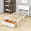 Lit plateforme en bois avec tiroir de rangement Daygen-1607153056