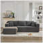 Canapé modulaire en forme de L avec méridienne à assise profonde Cloud Modular Cloud-254946710