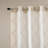 Saratoga Fretwork Print Grommet Top Single Window Valance-1277650772
