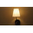 1-Light Brushed Brass Plug-In Hardwired Wall Lamp with Fabric Shade-850802193