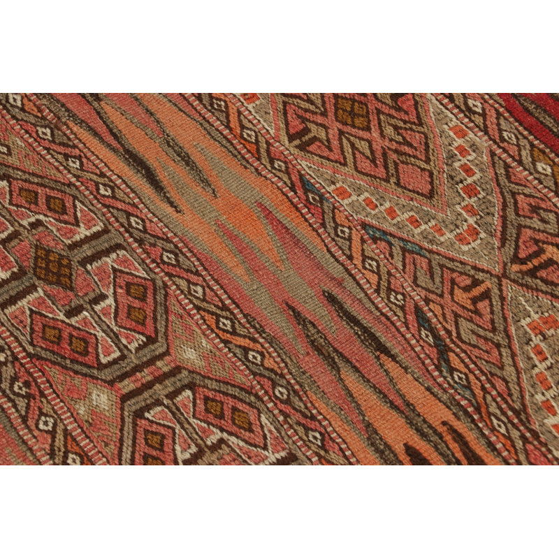 Kilim & Flat Weave One-of-a-Kind 2'8X4' Hand Knotted Area Rug