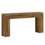 Table d'entrée en bois, console rustique, canapé