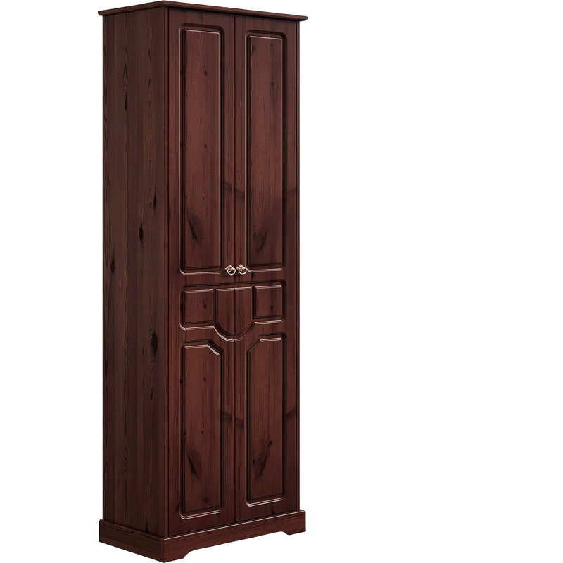 2 Door Wardrobe, White
