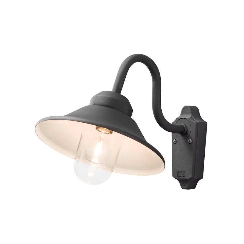 Vega Outdoor Barn Light, Black