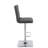 Swivel Upholstered Adjustable Height Counter Stool-19916904