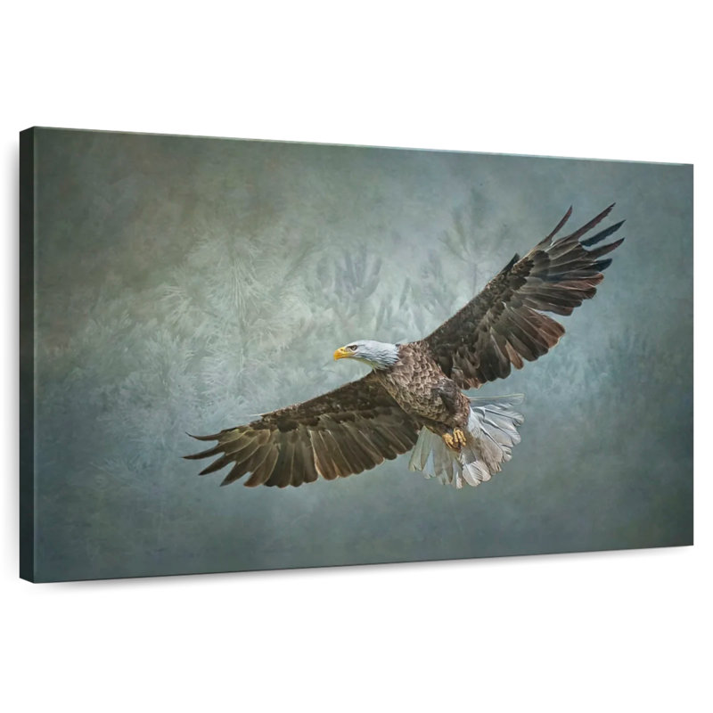 Brampt Majestic Flying Eagle, 32" H x 48" W