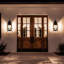 Applique murale d'extérieur 18 po 2 lumières-1396542253