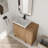 36'' Single Bathroom Vanity with Resin Top