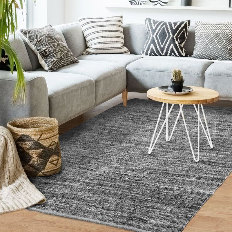 Krug Solid Colour Area Rug, Rectangle 160 x 230cm
