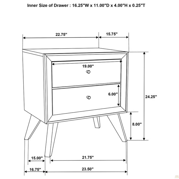 Dimensions du produit