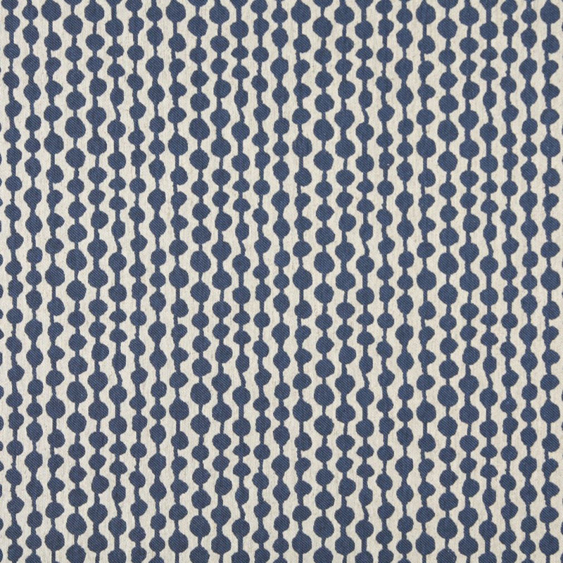 Tissu rayé en mélange de coton, Bleu 2