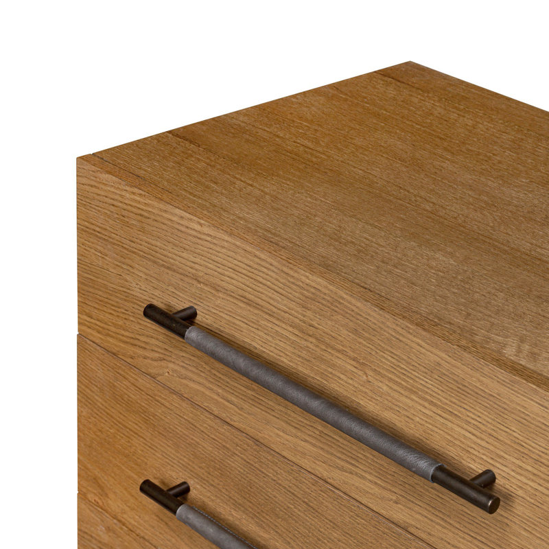 Rosedale 8-Drawer Dresser, Amber Oak