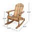Chaise berçante Malibu Adirondack-97445268