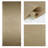 Canary 12-Panel Double Rail White Panel Track Extendable 140-260W X 94H, Panel Width 23.5