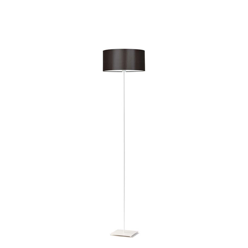 Ayania 150 H cm Traditional Floor Lamp, Brown, White