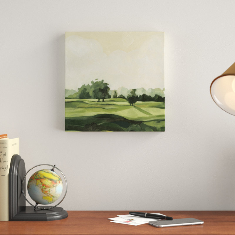 Olive Afternoon II by Emma Scarvey - Wrapped Canvas Painting, 30cm H x 30cm W