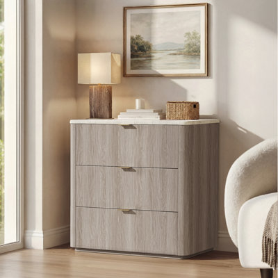 Commode 3 tiroirs avec commode Aarti