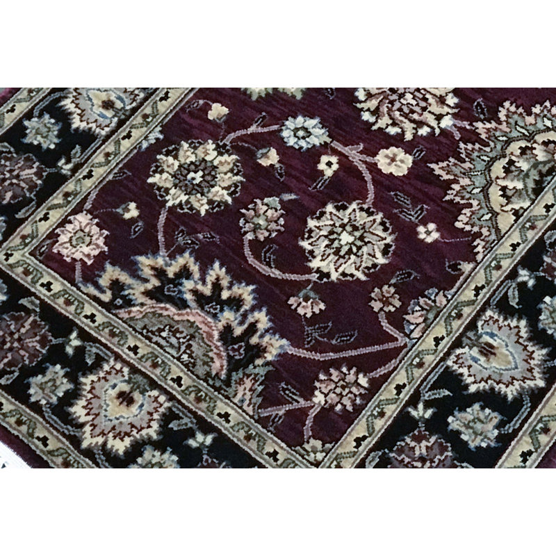 Manchuria Wool Floral Area Rug
