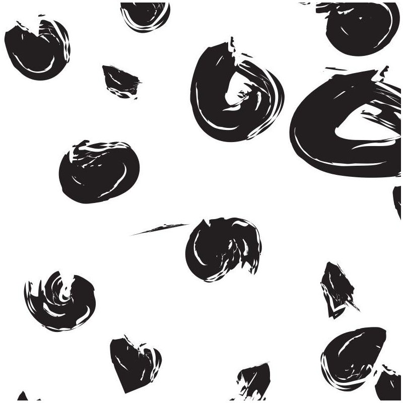 Bubble Stroke Peel & Stick Wallpaper Roll by Jamie Graney