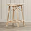 Tabouret d'appoint en bois massif Everton