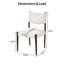 Ensemble de table de salle à manger 7 pièces, ensemble de salle à manger 7 pièces, ensemble de table de salle à manger en bois massif de style rustique 6 pièces, 71 po avec chaises espresso, pour salle à manger, cuisine, noyer